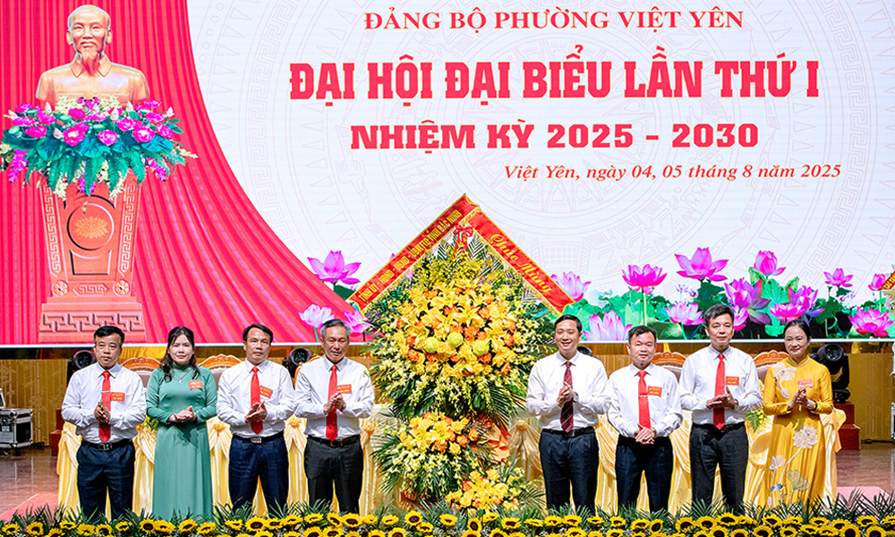  Phường Việt Yên huy động các nguồn lực đẩy mạnh phát triển kinh tế gắn với đô thị hóa bền vững
